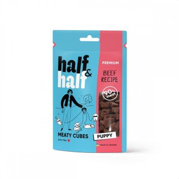 Half&Half ( Халф Халф) Meat Cubes Puppy Лакомство для щенков (с говядиной)