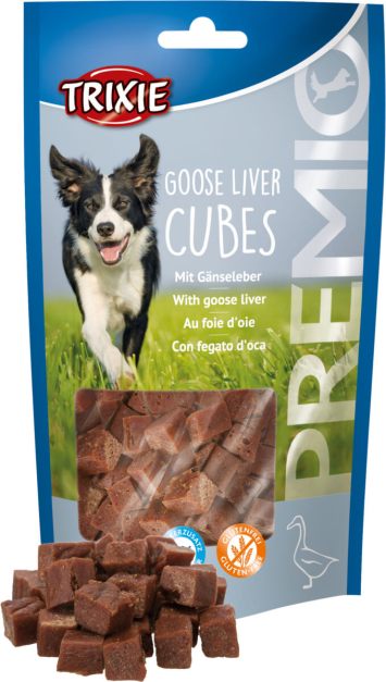 Trixie (Тріксі) Guse Liver Cubes Лакомство для собак с утиной печенью