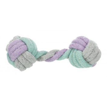 Trixie (Трикси) Rope Dumbbell - Игрушки для собак канатная гантель,15 см