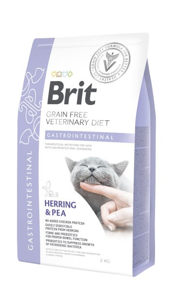 Brit (Брит) Veterinary Diet Cat Grain free Gastrointestinal Беззерновая диета при остром и хроническом гастроэнтерите