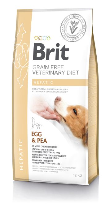 Brit (Брит) Veterinary Diet Dog Grain Free Hepatic Беззерновая диета при печеночной недостаточности