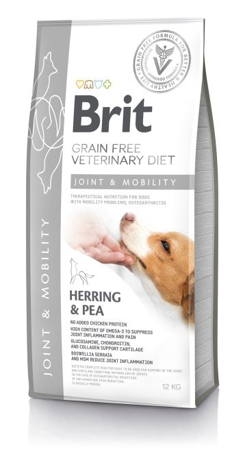 Brit (Брит) Veterinary Diet Dog Grain Free Joint &Mobility беззерновая диета при заболеваниях суставов и нарушениях подвижности