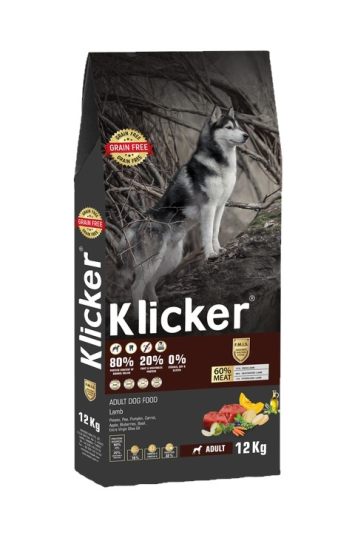 Klicker (Кликер) Dog Lamb - Сухой корм для взрослых собак всех пород с ягненком