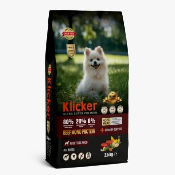 Clicker (Кликер) Adult Dog Beef -Сухой монопротеиновый корм для взрослых собак всех пород с говядиной
