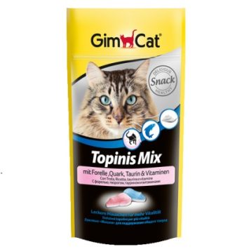 Gimpet (Джимкет) Topinis Витаминные мышки с таурином и форелью с ТГОС для кошек