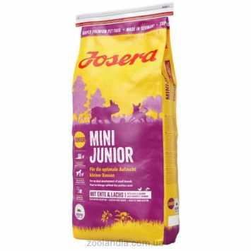Josera (Йозера) Mini Junior - Корм для щенков мелких пород (утка лосось)