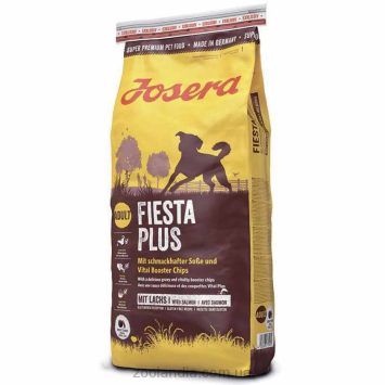 Josera (Йозера) FiestaPlus – Сухой корм для привередливых собак (лосось и домашняя птица)