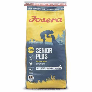 Josera (Йозера) SeniorPlus – Сухой корм для пожилых собак (лосось)