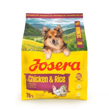 Josera (Йозера) Mini Senior Chicken & Rice - Сухой корм для маленьких пожилых собак с курицей и рисом