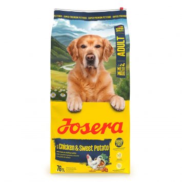 Josera (Йозера) Adult Chicken&SweetPotato (Nature Energetic) - Беззерновой корм для взрослых собак (мясо птицы)
