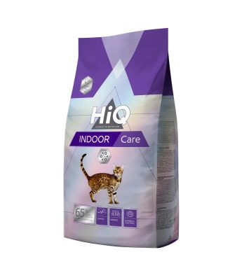 HiQ (Хайкю) Indoor care - Сухой корм для взрослых котов живущих в помещении