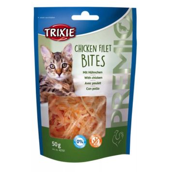 Trixie (Трикси) Premio Chicken Filet Bites - Лакомство для кошек филе куриное сушеное 50гр