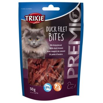 Trixie (Трикси) Premio Duck Filet Bites - Лакомство филе утки сушеное для кошек, 50г