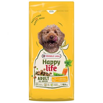 Happy Life (Хеппи Лайф) Adult with Chicken - Сухой премиум корм для собак всех пород (курица)