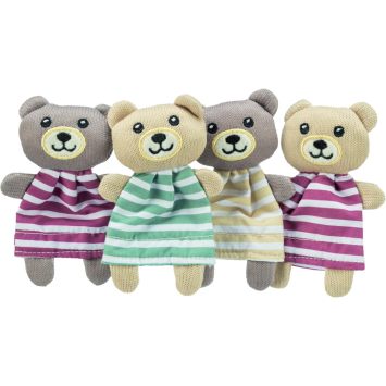 Trixie (Трикси) Игрушка Медведь тканевая с кошачьей мятой для кошек