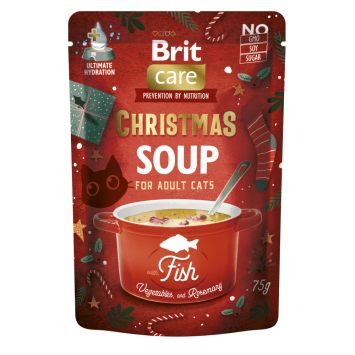 Brit Care (Брит Кеа) Christmas Fish Soup - Влажный беззерновой корм для кошек (супс рыбой)