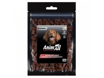 AnimAll (ЭнимАлл) Platinum - Лакомство для собак соломка мини с говядиной