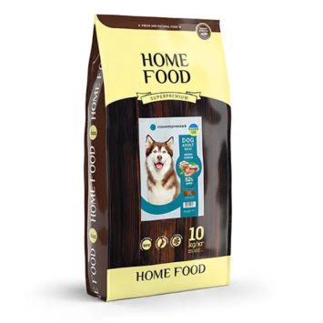 Home Food (Хом Фуд) - Сухой корм для взрослых собак крупных пород (форель/рис/овощи)