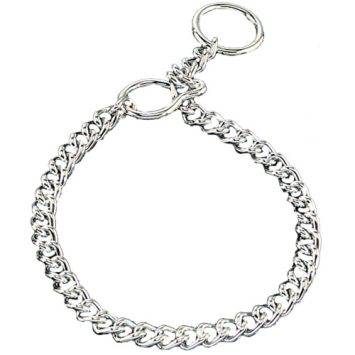 Sprenger ULTRA-2 ошейник цепь для собак, с блокировочным кольцом, 3 мм, хромированная сталь