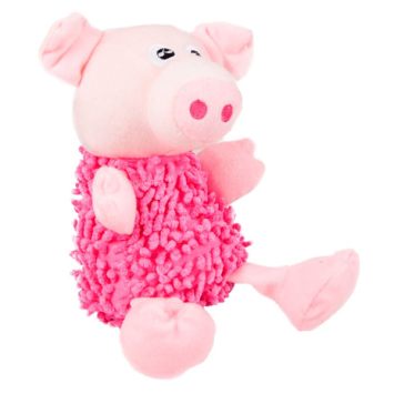 Flamingo Shaggy Pig Фламинго Шеги Пиг лохматый свин мягкая игрушка для собак