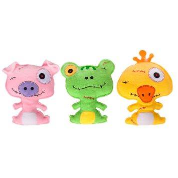 Flamingo Zombeez Фламинго Зомбиз мягкая игрушка для собак, с наполнителем, флис