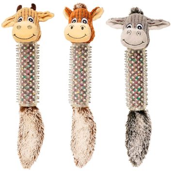 Flamingo Cow/Horse/Donkey Spines мягкая игрушка для собак