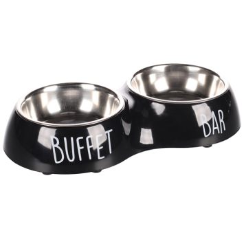 Flamingo (Фламинго) Divar Duo Dinner - Двойная миска на подставке для собак и котов