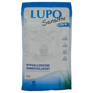 Luposan Lupo Sensitiv 20/8 - Корм для взрослых малоактивных собак с чувствительным пищеварением (курица)
