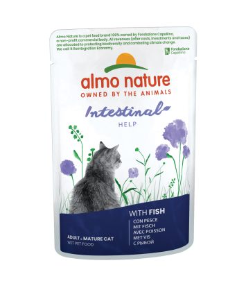 Almo Nature (Альмо Натюр) Holistic Digestive Help Cat Fish - Влажный корм для котов с чувствительным пищеварением (рыба)