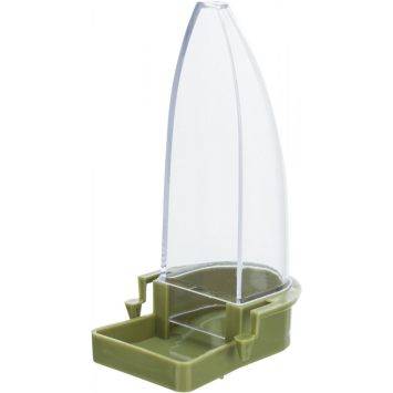 Trixie (Трикси) Кормушка-поилка для птиц 12 см 90 мл (пластик, цвета в ассортименте)