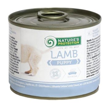 Nature's Protection Puppy Lamb – консервы корм с мясом ягнёнка для щенков
