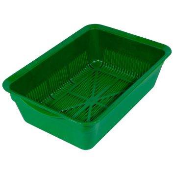 Lucky Pet (Лаки Пэт) - Туалет для кошек глубокий, с сеткой 40x27x12 см