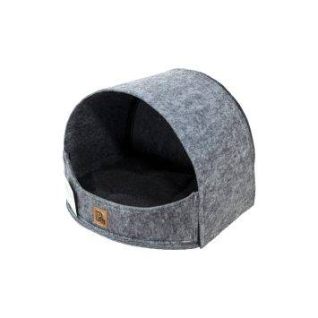 Lucky Pet (Лакі Пет) "Соната" Лежак-люлька для собак та котів, войлок (сірий)