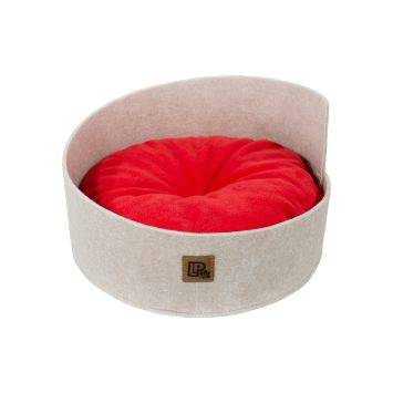 Lucky Pet (Лаки Пет) "Джаз" Лежак для собак и котов, войлок  (бежевый)