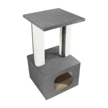 Lucky Pet (Лаки Пет) Грот Люкс - Когтеточка-домик с платформой