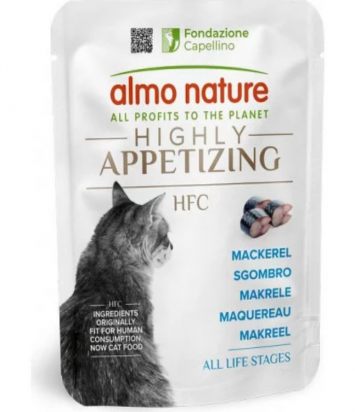 Almo Nature HFC Cat Highly Appetizing - Консервований корм для котів зі скумбрією