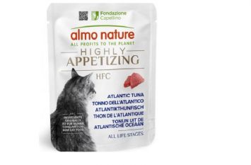 Almo Nature HFC Cat Highly Appetizing - Консервований корм для котів з тунцем і макреллю