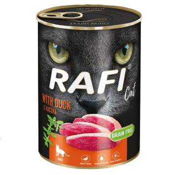 Rafi (Рафи) Wet Cat Adult Food With Duck - Влажный корм для взрослых котов с уткой