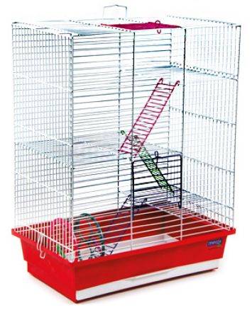 ТМ "Природа" Клетка «Нюра» для мелких декоративных грызунов 44 х 27 х 59 см