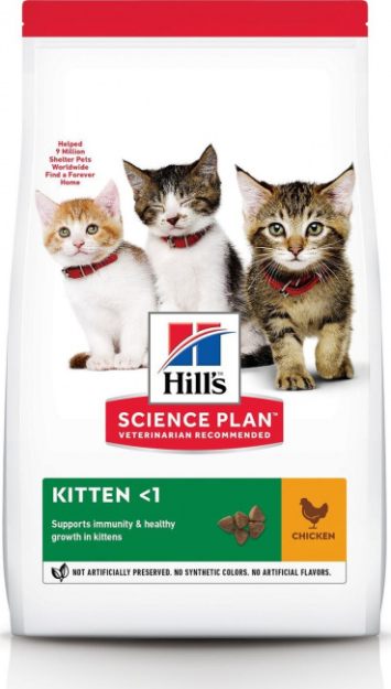 Hills ( Хилс ) SP Kitten Chicken корм для котят, беременных и кормящих кошек с курицей