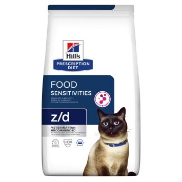 Hill's (Хиллс) Prescription Diet Feline z/d Food Sensitivities - Сухой корм для кошек с чувствительным пищеварением