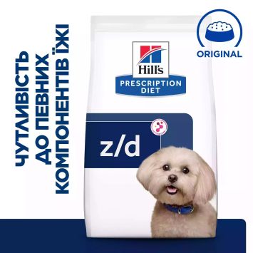 Hills (Хилс) Prescription Diet Canine z/d Mini Food Sensitivities - Сухой лечебный корм для собак мини пород с чувствительным пищеварением
