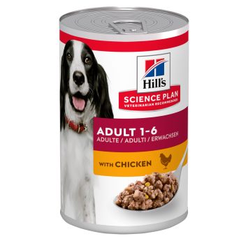 Hill's (Хилс) SCIENCE PLAN Adult Сhicken - Влажный корм для взрослых собак с курицей