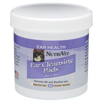 Нутри-Вет «Чистые Уши» влажные салфетки для гигиены ушей котов