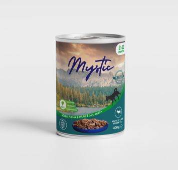 Mystic (Мистик) Dog Puppy- Консервы для щенков кусочки ягненка в желе