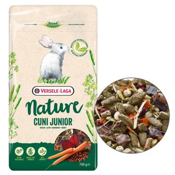 Versele-Laga Nature Cuni Junior (Верселе-Лага Натюр) - Суперпремиум беззерновой корм для крольчат