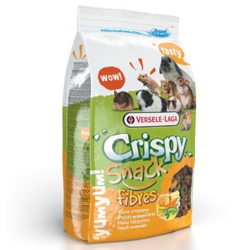 Versele-Laga Crispy Snack Fibres (Верселе-Лага Криспи снєк Фибрес) - Зерновая смесь лакомство для грызунов, гранулы с овощами