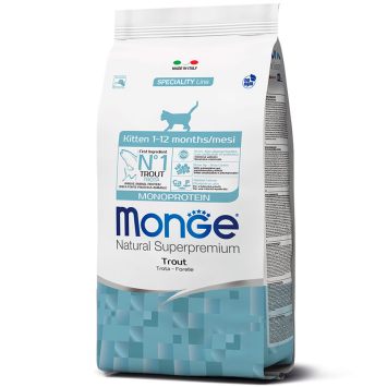 Monge (Монж) Cat Monoprotein Kitten - Сухий корм для кошенят (з фореллю)
