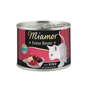 Miamor (Миамор) Feine Beute mit Rind - Беззерновой полнорационный влажный корм для кошек, говядина