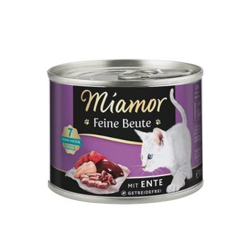 Miamor (Миамор) Feine Beute mit Ente - Влажный беззерновой корм консервы для котов, утка